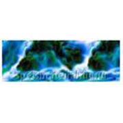 Стандартное флуоресцентное полиэстровое полотно-обои “Water Valley “ фото