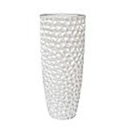 Кашпо 36*36*86см цвет жемчужно-белый (00002604) фото