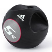 Медицинбол с ручками Dual Grip Medicine Ball - 5Kg фотография