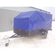 Прицеп для перевозки снегоходов и негабар-х грузов. Размер кузова 3,2*1,3 м. Тент h=1.5 м