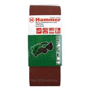 Лента шлифовальная бесконечная Hammer 100 х 610 р 100 3 шт. фото