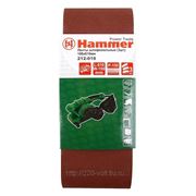 Лента шлифовальная бесконечная Hammer 100 х 610 р 150 3 шт. фото