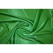 Креп-сатин зеленый фото