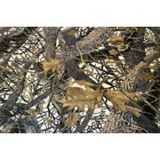 Флис набивной “ Таежный лес “ коричневый фотография