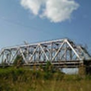 Металлоконструкции для строительства железнодорожных мостов фото
