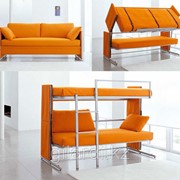Механизм трансформации диван - двухъярусная кровать