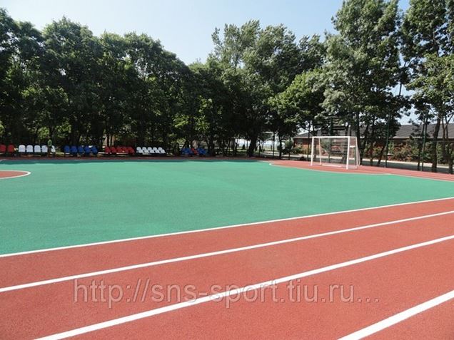 Резиновые покрытия для спортивных площадок и закрытых спортивных ...