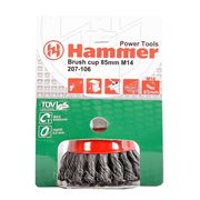 Кордщетка Hammer Br cp-hard 85*0,5*m14 фото