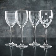 Набор бокалов для вина «Лаунж клаб», 250 мл, 4 шт фотография