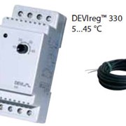 Терморегуляторы электронные на шину DIN DEVIregTM 330диапазон регулирования 5...45 °С