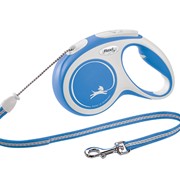 flexi flexi рулетка-трос для собак, синяя (8кг 3м) фотография
