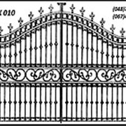 Эскиз ворот ВК 010 фото