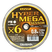 Шнур Daiwa UVF Hyper Mega Sensor 6x#1.2 d-0.181 мм 22 lb 100 m 9673 фото