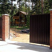 Ворота откатные фото