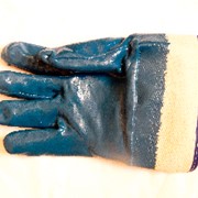 Перчатки нитриловые рабочие фотография