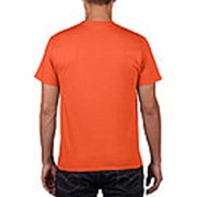 Футболка мужская / Gildan / 76000 Premium Cotton Fine Jersey T-Shirt / оранжевый / (L) фотография