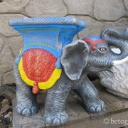 Скульптуры декоративные слон, ящерка,черепаха,игуана,
