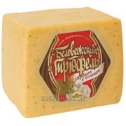 Сыр Беловежский трюфель с укропом и чесноком - 40% жирности фото