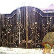 Ворота кованые Ностальгия фото