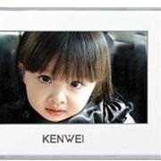 Видео-домофон Kenwei KW-128C-W64 white/ silver (64 кадра) фото