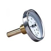 Термометр биметаллический, ТБ63, 120С, L50, осевой фото