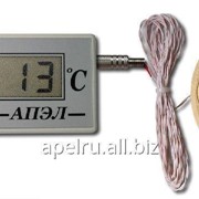 Термометр электронный для сауны ТЭС-2 с датчиком в декоративном корпусе фото