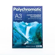 Бумага суперглянцевая Polychromatic А3 220 г/м 20л фотография