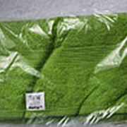 Махровое полотенце 70x140см, светло зеленое фото