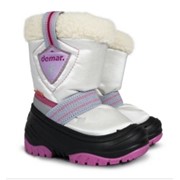 Зимняя детская обувь дутики ДЕМАР - DEMAR TOBI b (розовые)
