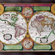 Картина Карта мира, Неизвестен фотография