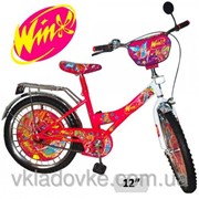 Велосипед детский 2-х колесный 12“ 131202 “Winx“ фото