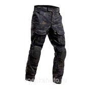 Брюки “Гром“ с наколенниками (Черный Мультикам) Барс фото