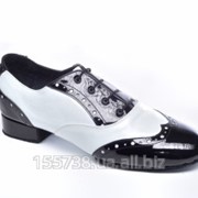 Обувь для танцев, мужской стандарт, модель 212 фото