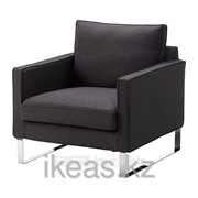Чехол кресла, Дансбу темно-серый МЕЛБИ фото