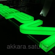 Изготовление световых объемных букв, Шымкент фото