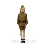 Костюм 3-ка военный СССР для девочки