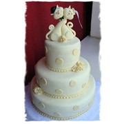 Торт свадебный “Кошки“ фото