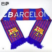 Шарф футбольный Барселона флисовый фотография