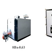 Котел водогрейный автоматизированный тип КВа-0,25, КВа-0,63, КВа-1,0 являются моноблочной газоплотной системой, работающей под избыточным давлением как воды, так и дымовых газов.