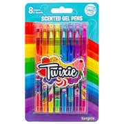Ручки гелевые ароматизированные Kangaru Twixie 8 шт
