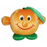 Игрушка мягкая Апельсинчик на присоске фото