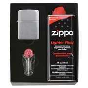 Набор подарочный для широкой зажигалки Zippo черный (50R) фотография