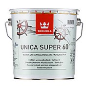 Tikkurila Unica Super EP 60, яхтный лак полуглянцевый, 2,7 л. фотография