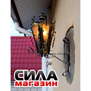 Кованые фонари «Старый Житомир» 2 на кронштейне фото