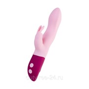 Розовый вибратор-кролик Hello Rabbit - 24,5 см. фотография