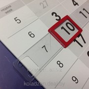 Курсоры на ленте без резинки для календарей в сборе фото