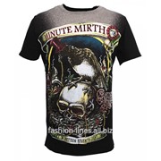 Мужская футболка Minute Mirth Crow Lair с вороном фото