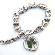 Браслет «Сердечки» . фото