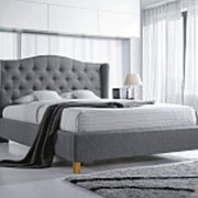 Кровать Signal ASPEN (серый) 140/200 фото