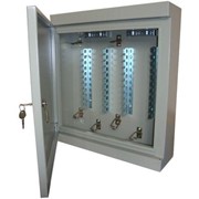 NETS-KR-MEDB-30 Настенный металлический шкаф с замком на 30 плинтов 600*450*130